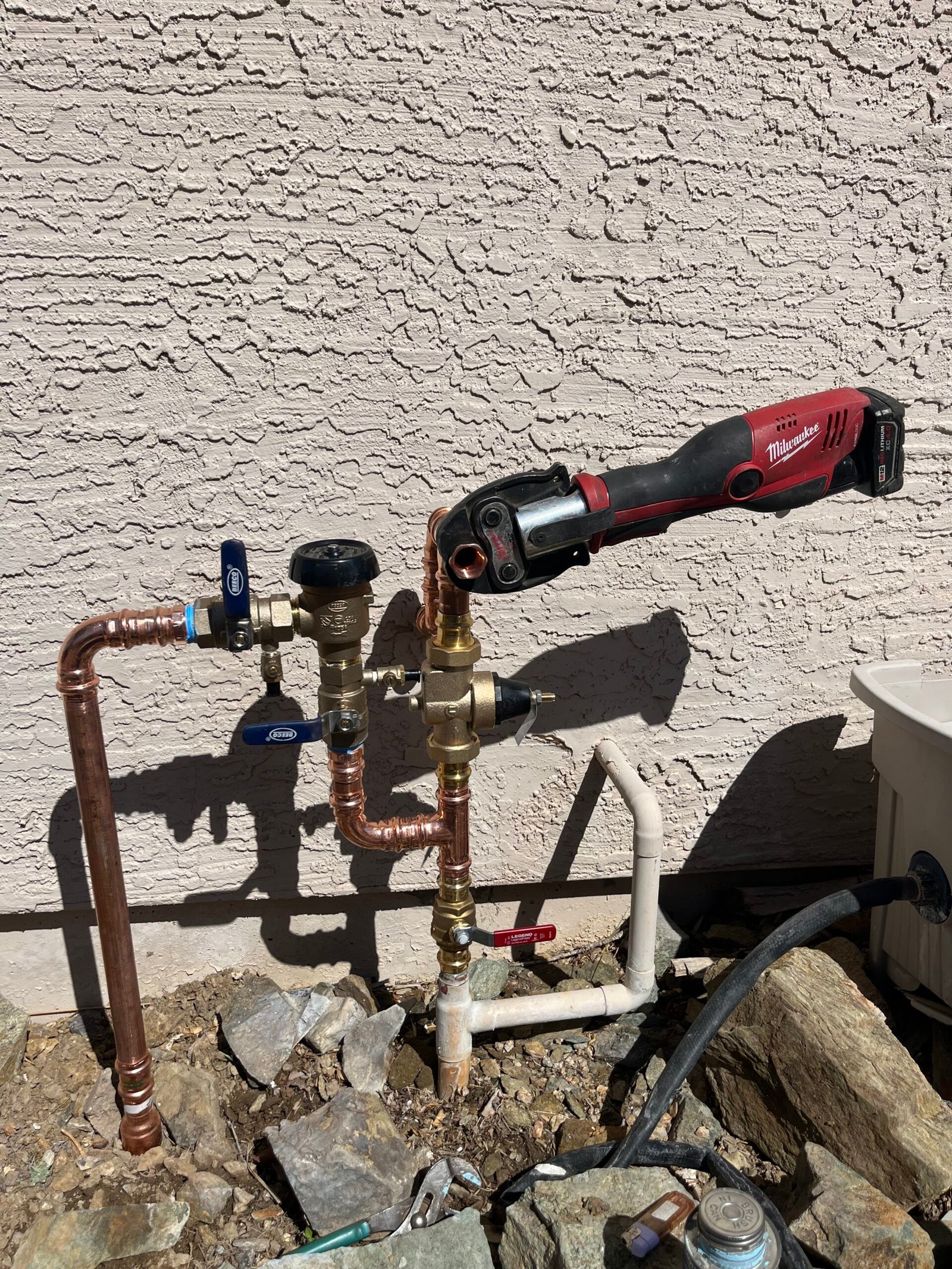 Whole house repiping